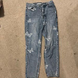 PacSun Butterfly Jeans